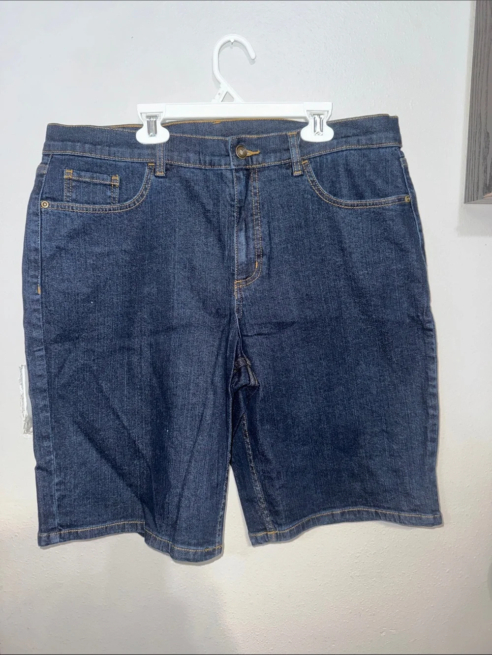 Women’s Dark Blue Denim Shorts